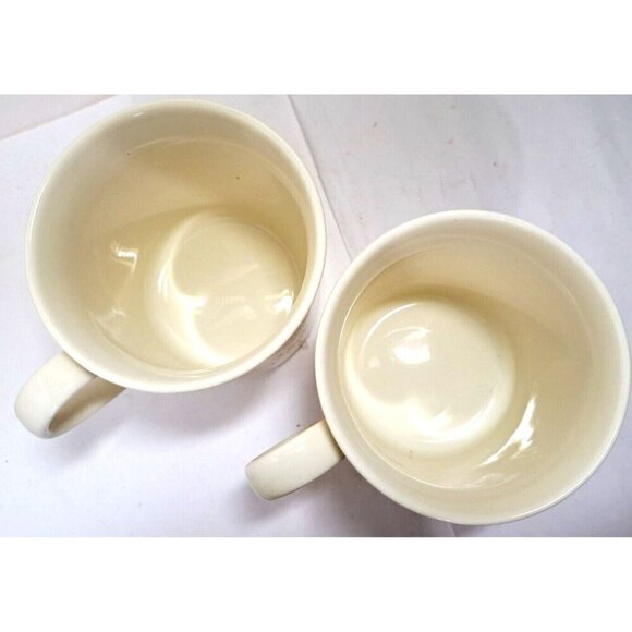 Lenox Set of 2 Bone China Mugs "Congratulations" and "Celebrate" Made in USA - Picture 3 of 12